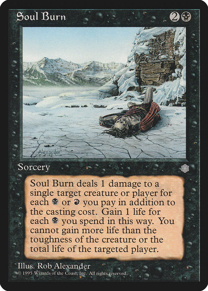Soul Burn [Ice Age] | Local Legends