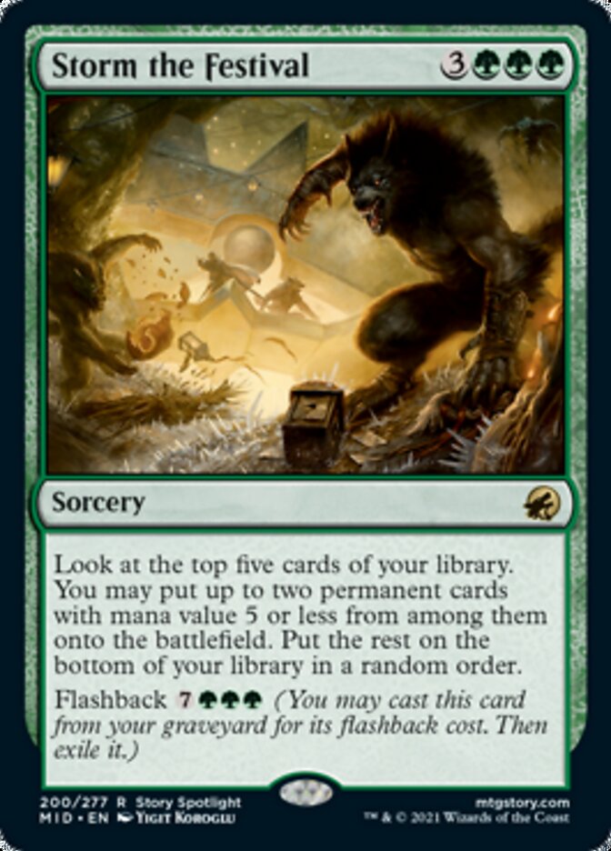 Storm the Festival [Innistrad: Midnight Hunt] | Local Legends