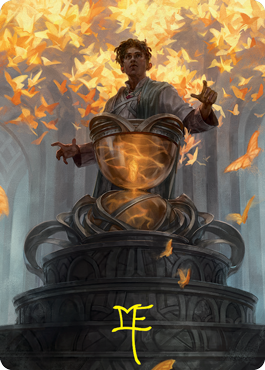 Introduction to Prophecy Art Card (Gold-Stamped Signature) [Strixhaven: School of Mages Art Series] | Local Legends
