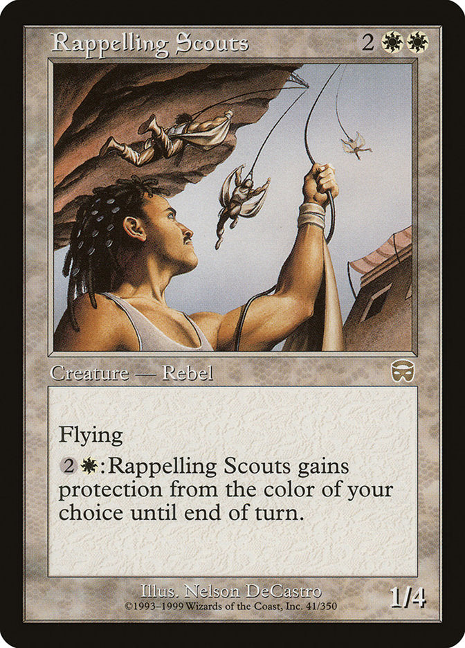 Rappelling Scouts [Mercadian Masques] | Local Legends