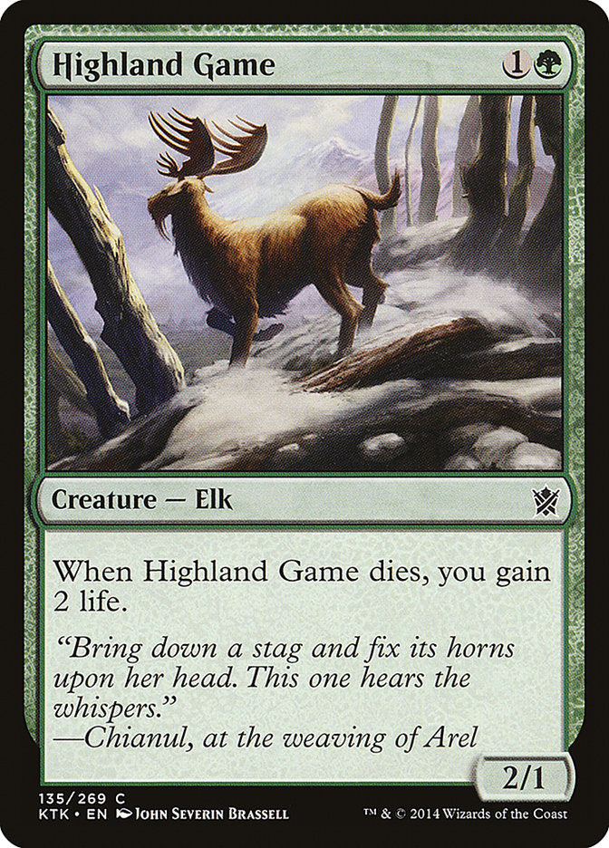 Highland Game [Khans of Tarkir] | Golgari Games