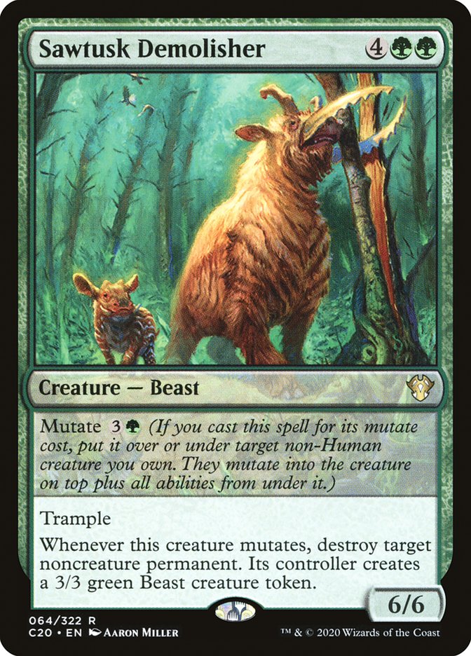 Sawtusk Demolisher [Commander 2020] | Local Legends