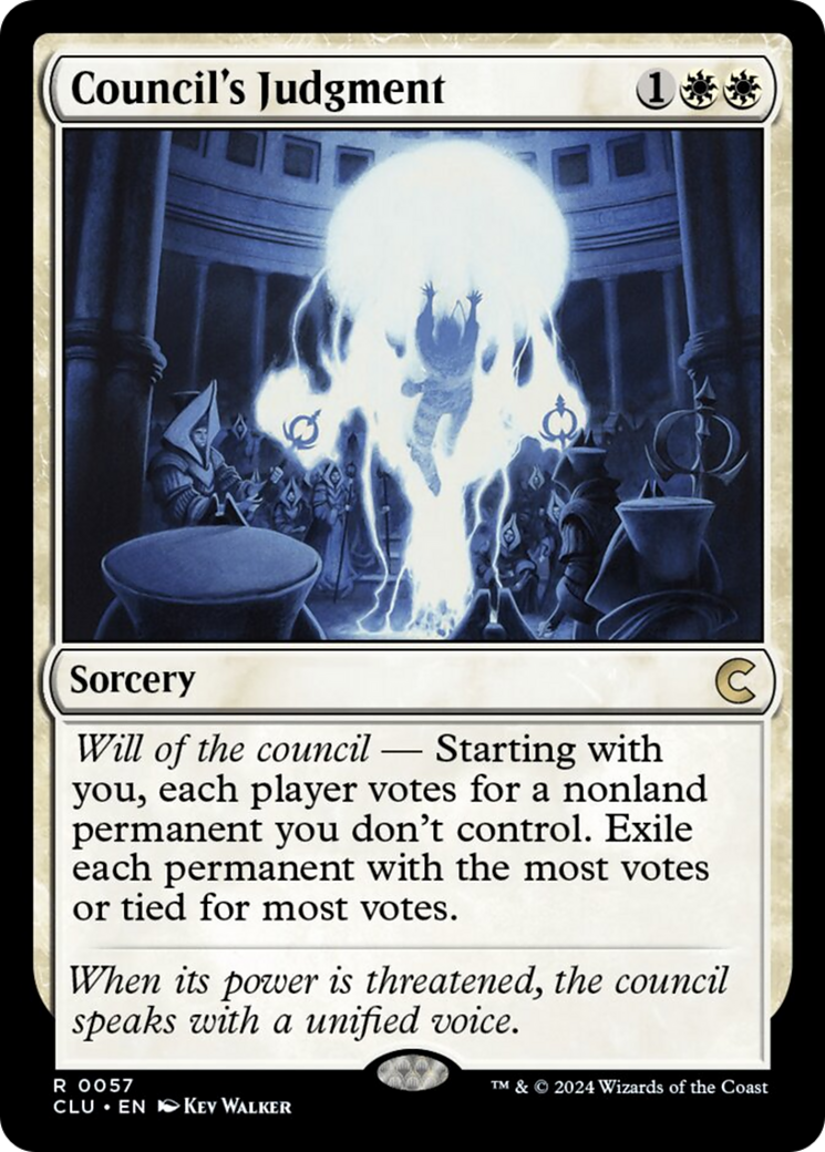 Council's Judgment [Ravnica: Clue Edition] | Local Legends