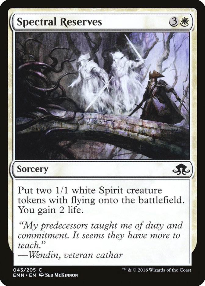 Spectral Reserves [Eldritch Moon] | Local Legends