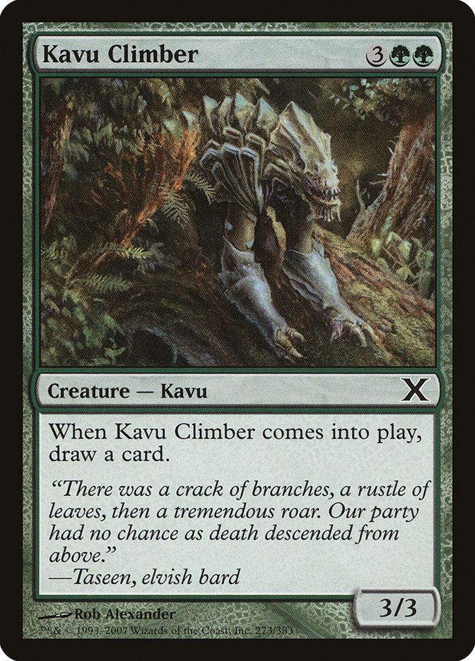 Kavu Climber [Tenth Edition] | Golgari Games