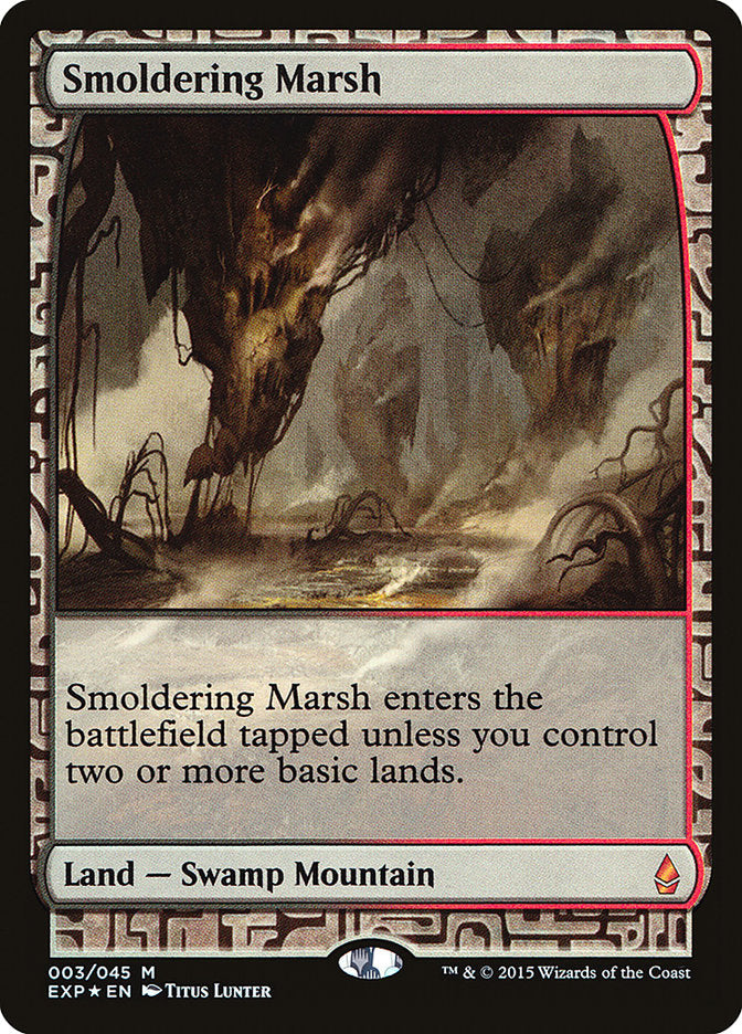 Smoldering Marsh [Zendikar Expeditions] | Local Legends