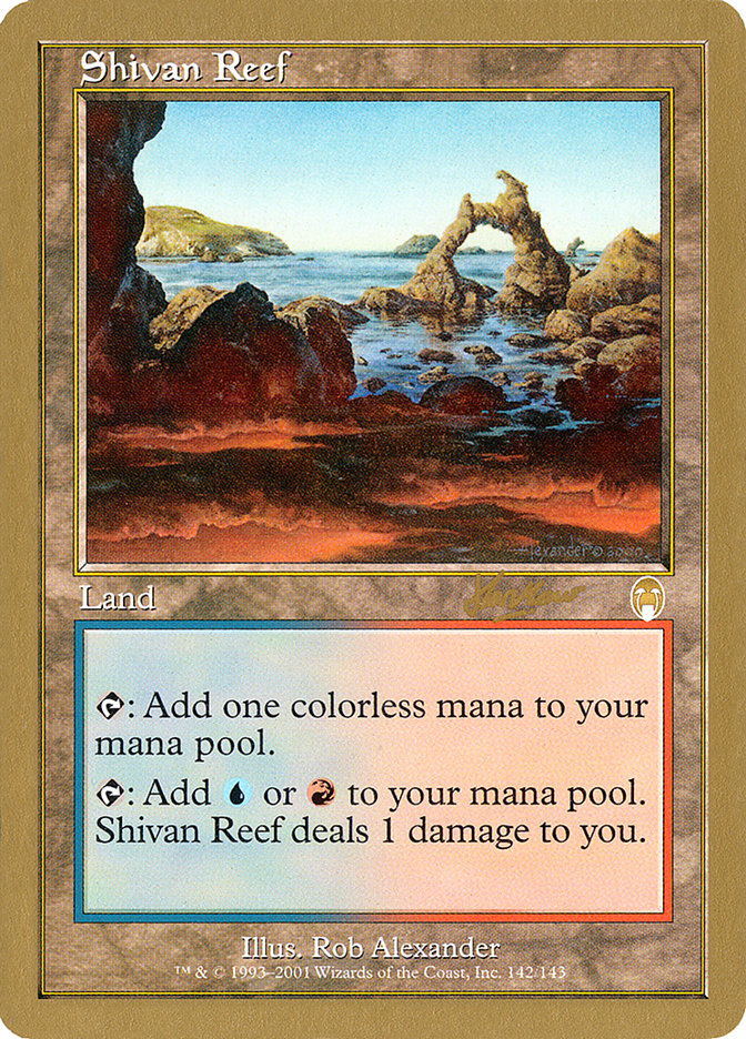 Shivan Reef (Sim Han How) [World Championship Decks 2002] | Golgari Games