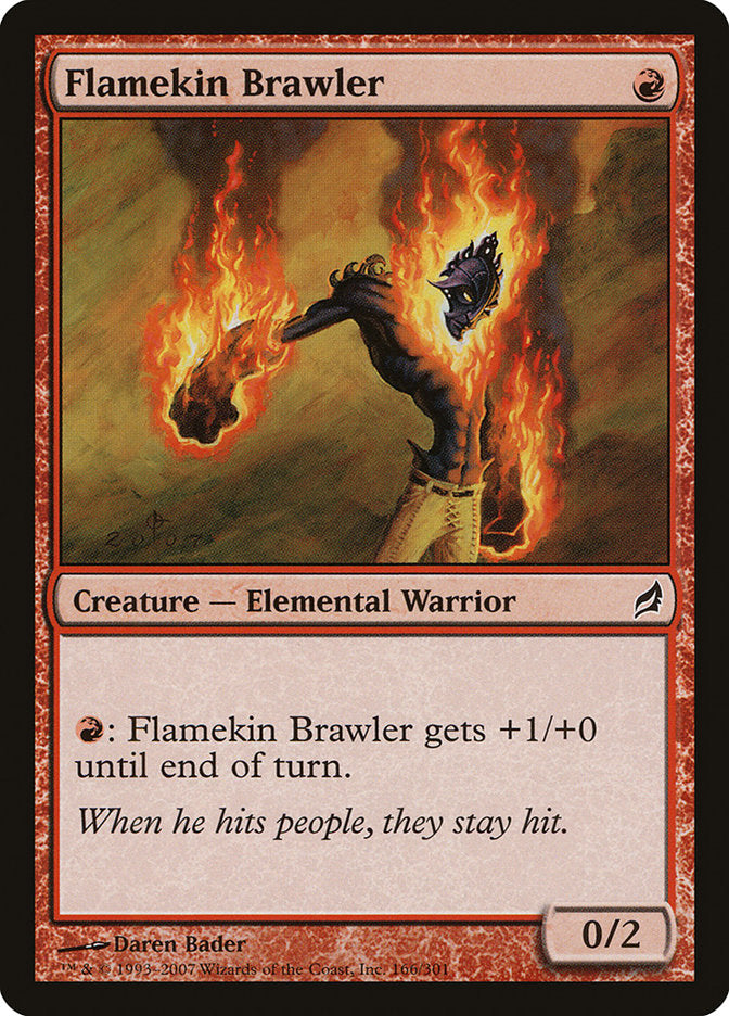 Flamekin Brawler [Lorwyn] | Golgari Games