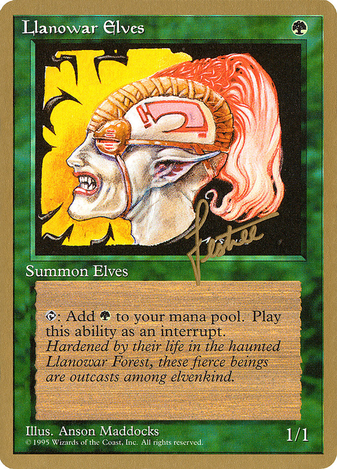 Llanowar Elves (Bertrand Lestree) [Pro Tour Collector Set] | Local Legends