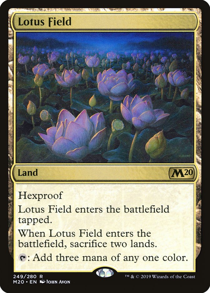 Lotus Field [Core Set 2020] | Golgari Games