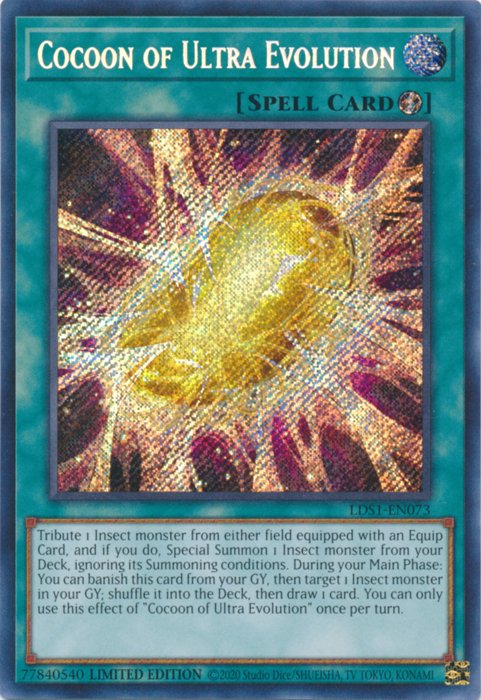 Cocoon of Ultra Evolution [LDS1-EN073] Secret Rare | Golgari Games