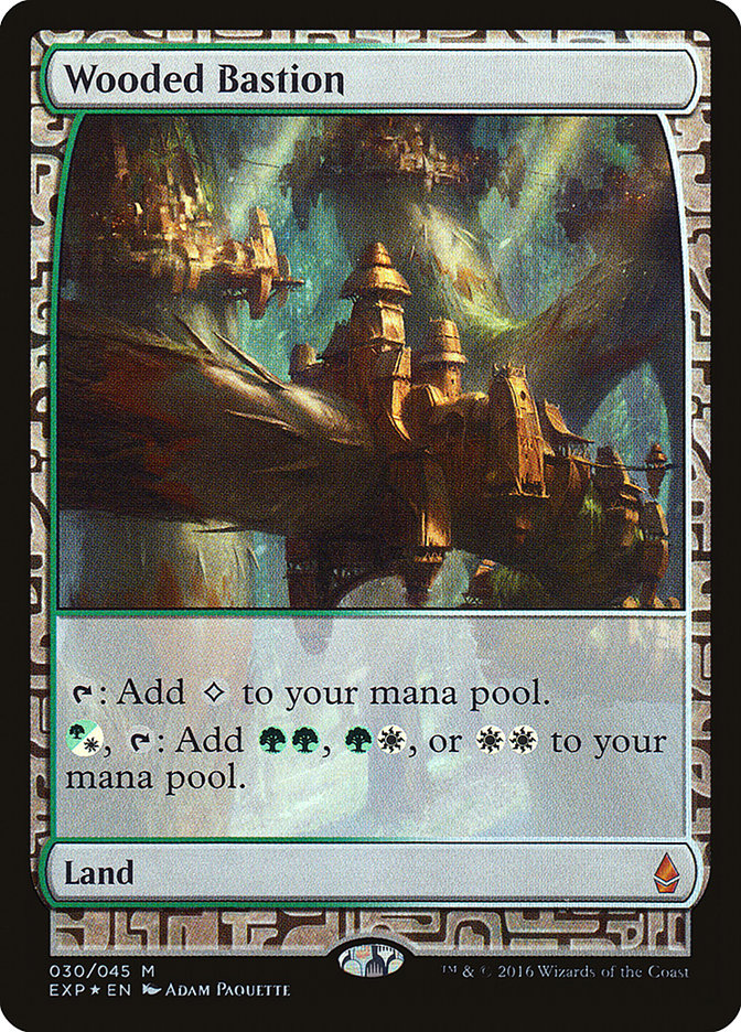 Wooded Bastion [Zendikar Expeditions] | Local Legends