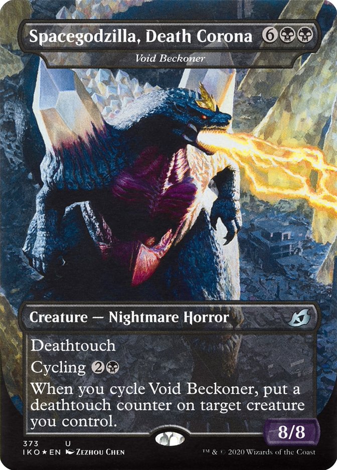 Void Beckoner - Spacegodzilla, Death Corona (Godzilla Series) [Ikoria: Lair of Behemoths] | Golgari Games