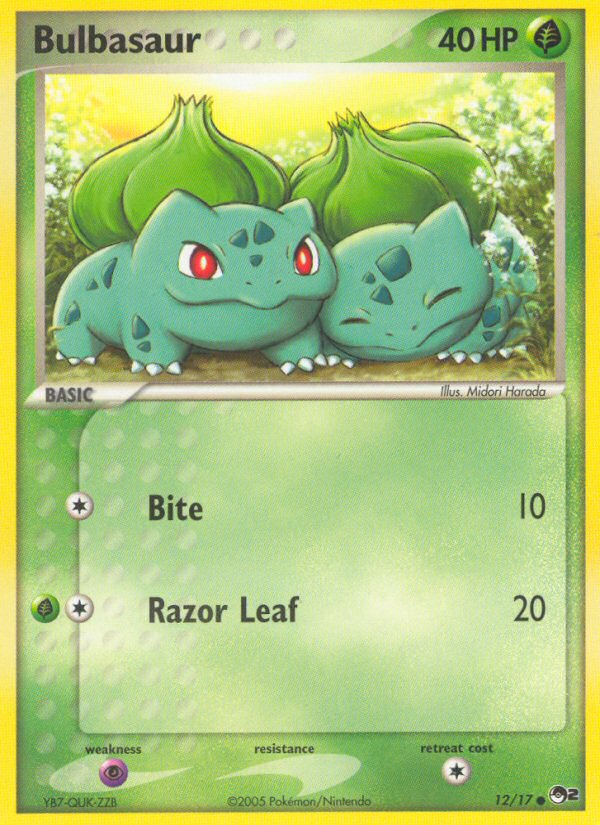 Bulbasaur (12/17) [POP Series 2] | Golgari Games