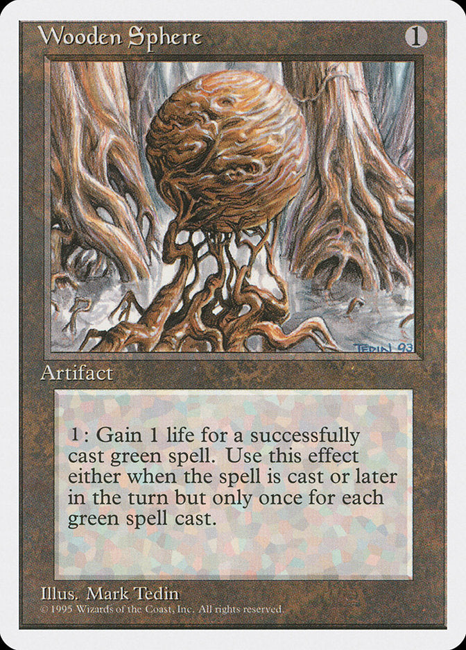 Wooden Sphere [Fourth Edition] | Golgari Games