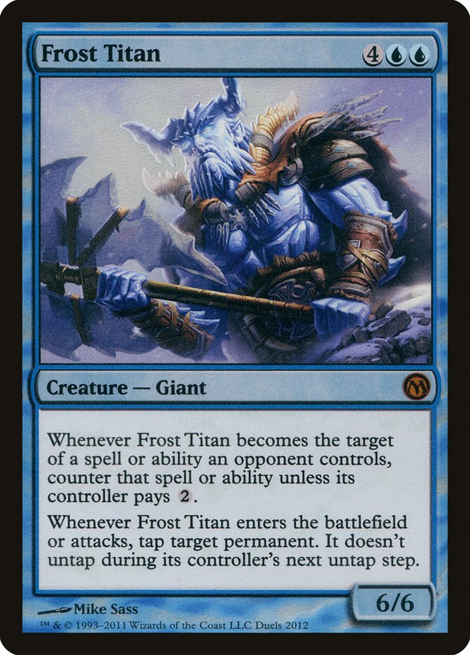 Frost Titan (Duels of the Planeswalkers Promos) [Duels of the Planeswalkers Promos 2011] | Golgari Games