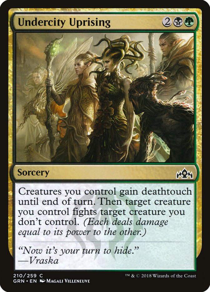 Undercity Uprising [Guilds of Ravnica] | Golgari Games