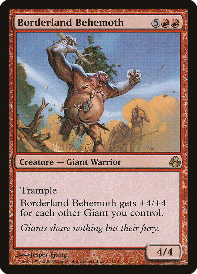 Borderland Behemoth [Morningtide] | Golgari Games