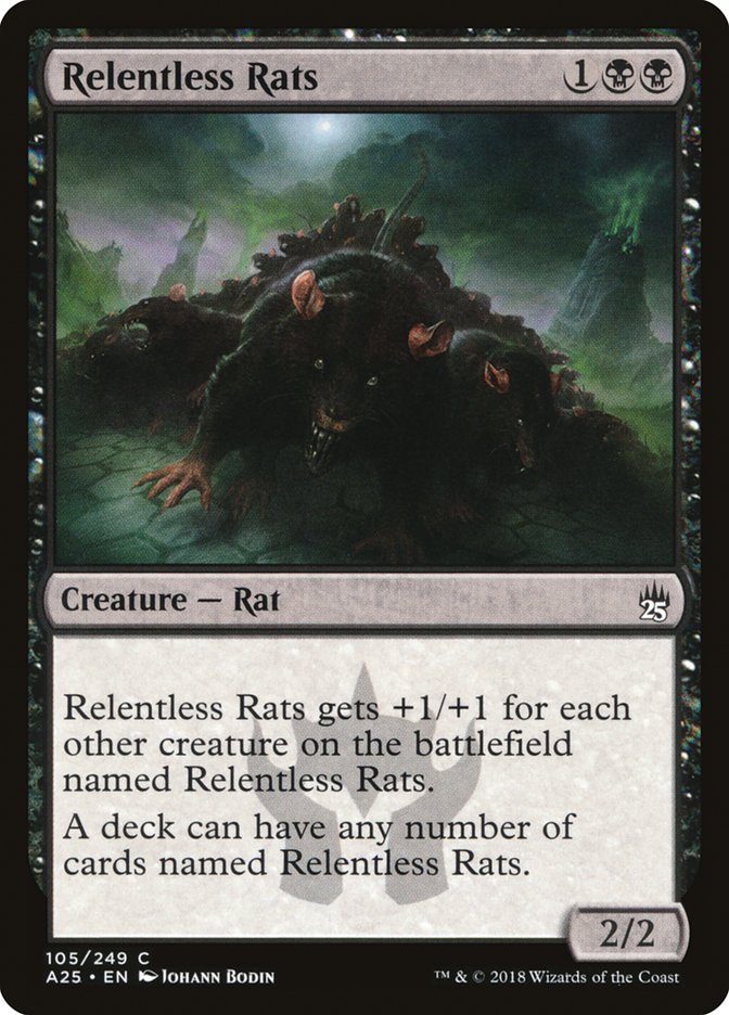 Relentless Rats [Masters 25] | Golgari Games