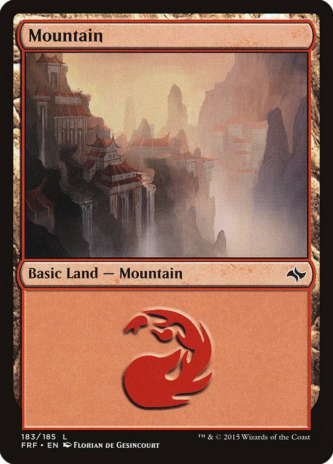 Mountain (183) [Fate Reforged] | Golgari Games