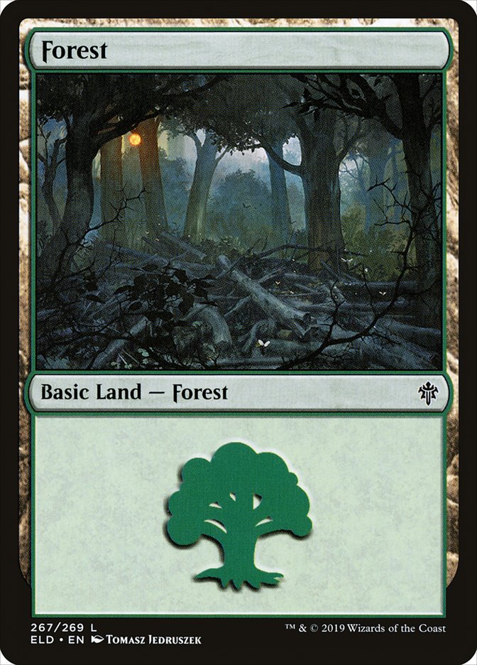 Forest (267) [Throne of Eldraine] | Local Legends