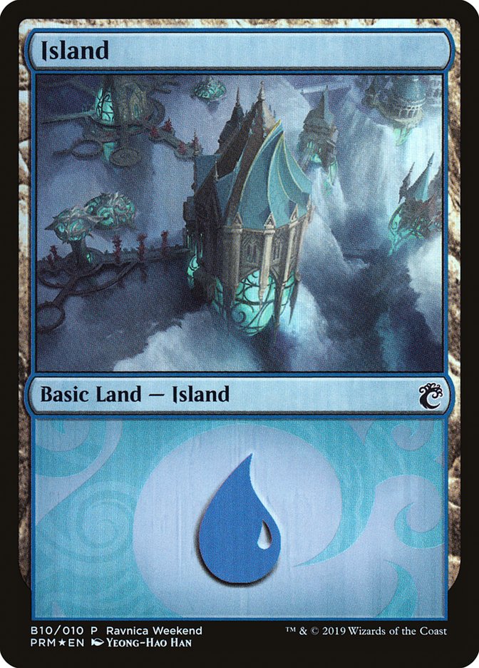 Island (B10) [Ravnica Allegiance Guild Kit] | Golgari Games