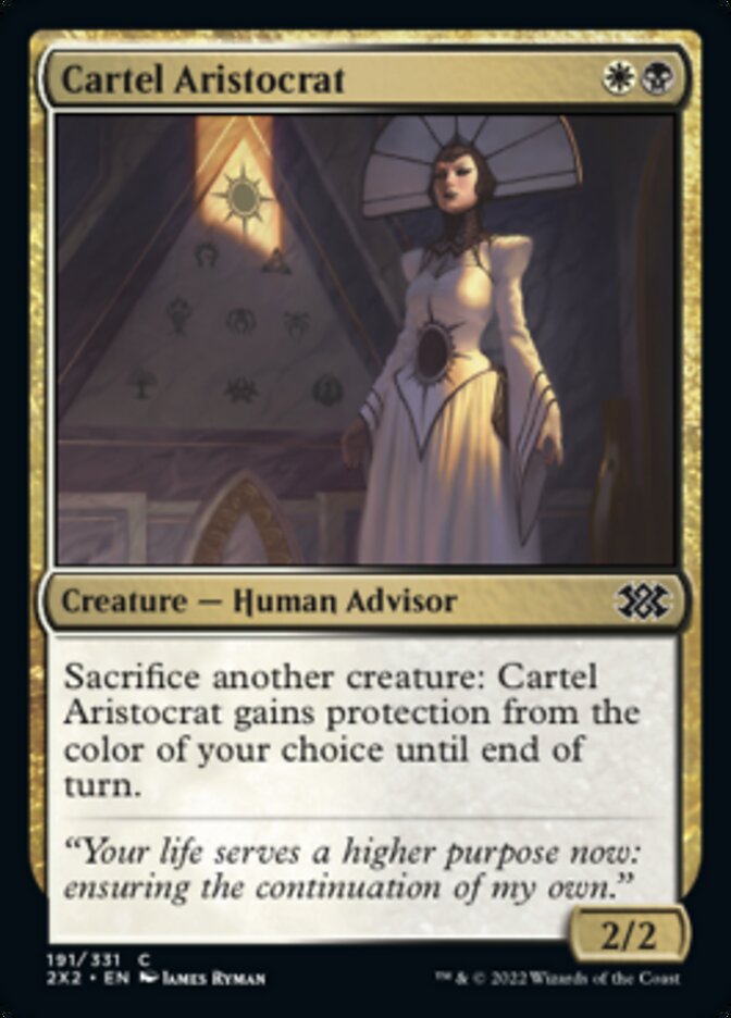 Cartel Aristocrat [Double Masters 2022] | Golgari Games