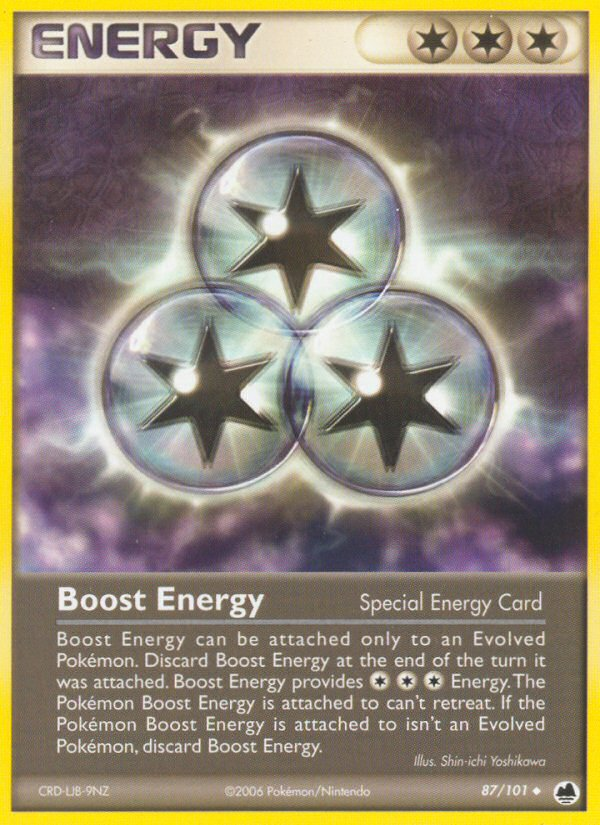 Boost Energy (87/101) [EX: Dragon Frontiers] | Golgari Games