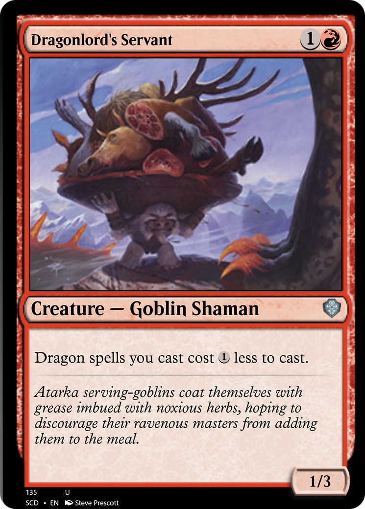 Dragonlord's Servant [Starter Commander Decks] | Local Legends