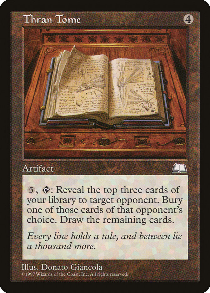 Thran Tome [Weatherlight] | Local Legends