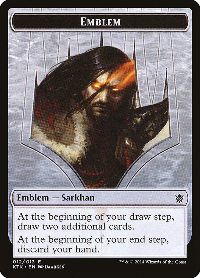 Sarkhan, the Dragonspeaker Emblem [Khans of Tarkir Tokens] | Local Legends