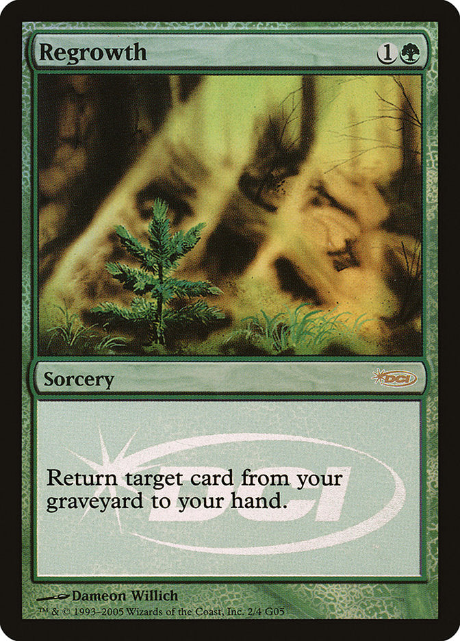Regrowth [Judge Gift Cards 2005] | Local Legends
