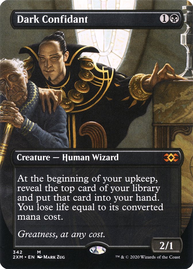 Dark Confidant (Toppers) [Double Masters] | Local Legends