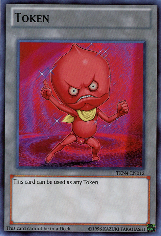 Ojama Token (Red) [TKN4-EN012] Super Rare | Golgari Games