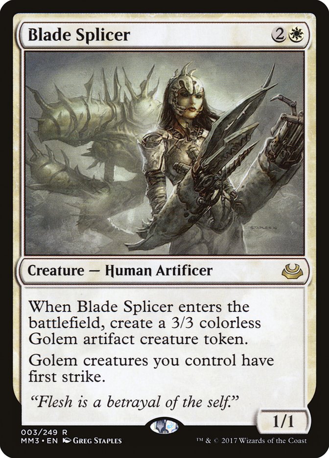 Blade Splicer [Modern Masters 2017] | Golgari Games