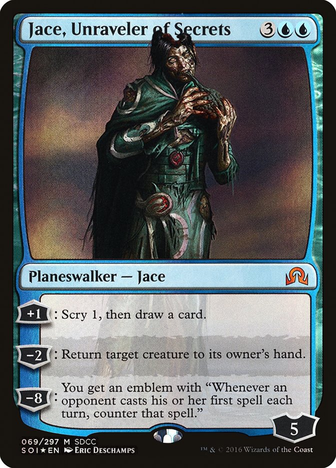 Jace, Unraveler of Secrets [San Diego Comic-Con 2016] | Golgari Games