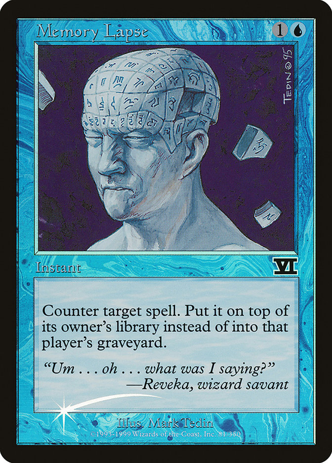 Memory Lapse [Judge Gift Cards 1999] | Local Legends