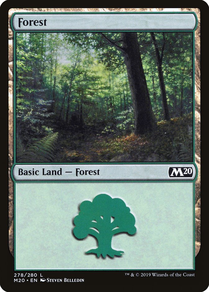 Forest (278) [Core Set 2020] | Local Legends