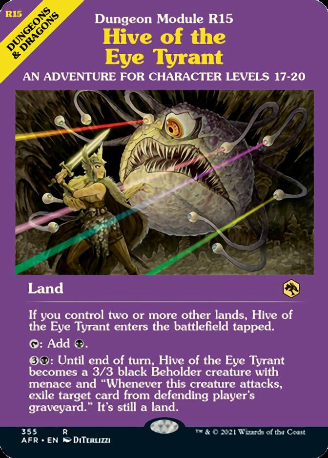 Hive of the Eye Tyrant (Dungeon Module) [Dungeons & Dragons: Adventures in the Forgotten Realms] | Local Legends