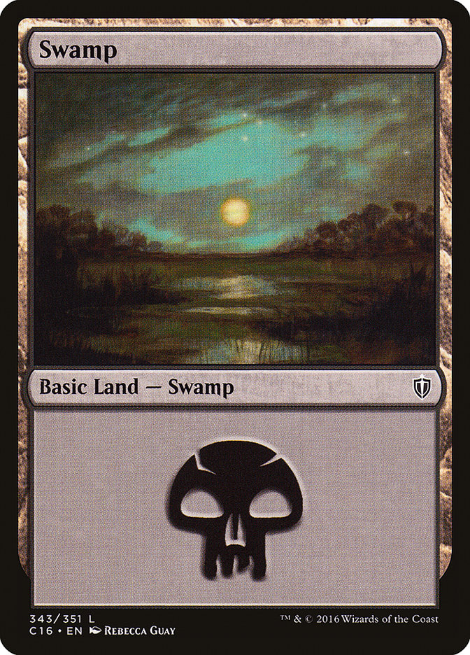 Swamp (343) [Commander 2016] | Local Legends