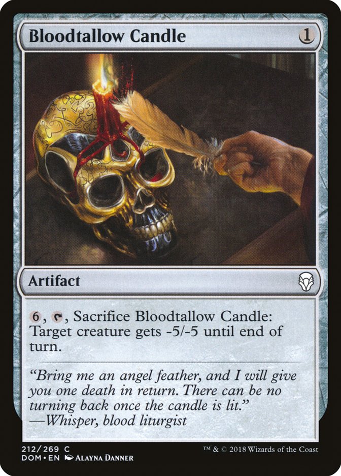 Bloodtallow Candle [Dominaria] | Local Legends