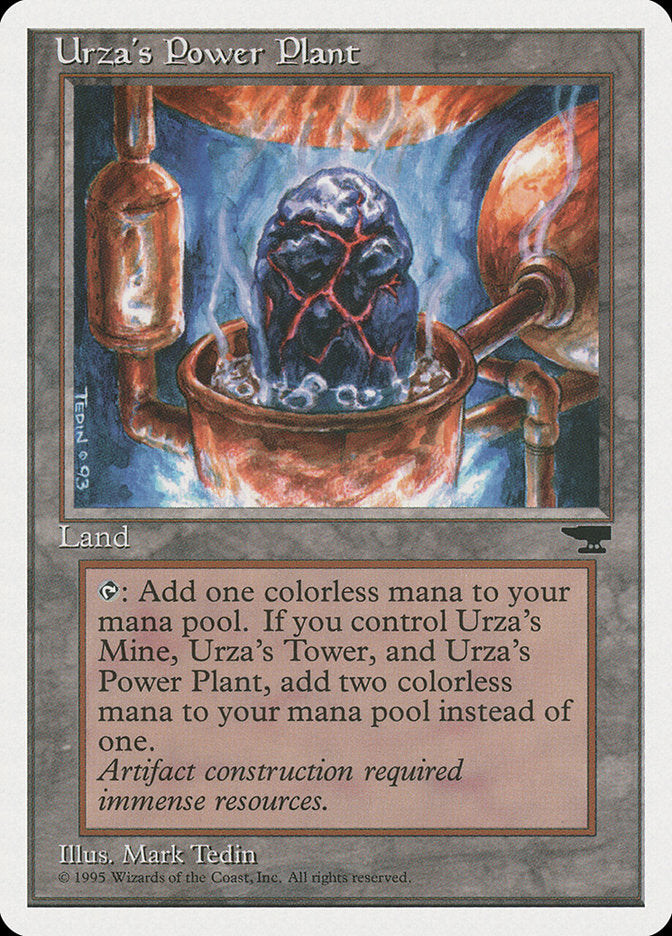 Urza's Power Plant (Boiling Rock) [Chronicles] | Golgari Games