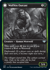 Wolfkin Outcast // Wedding Crasher [Innistrad: Double Feature] | Golgari Games