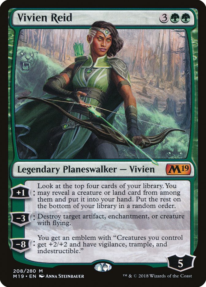 Vivien Reid [Core Set 2019] | Golgari Games