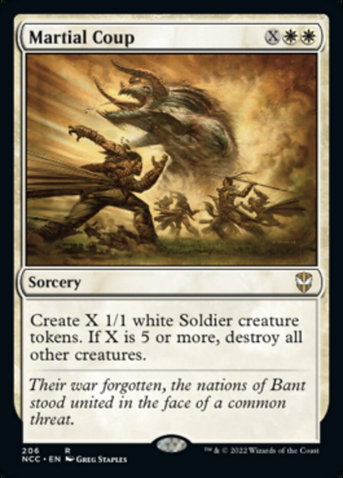 Martial Coup [Streets of New Capenna Commander] | Local Legends