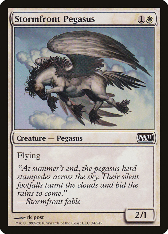 Stormfront Pegasus [Magic 2011] | Golgari Games