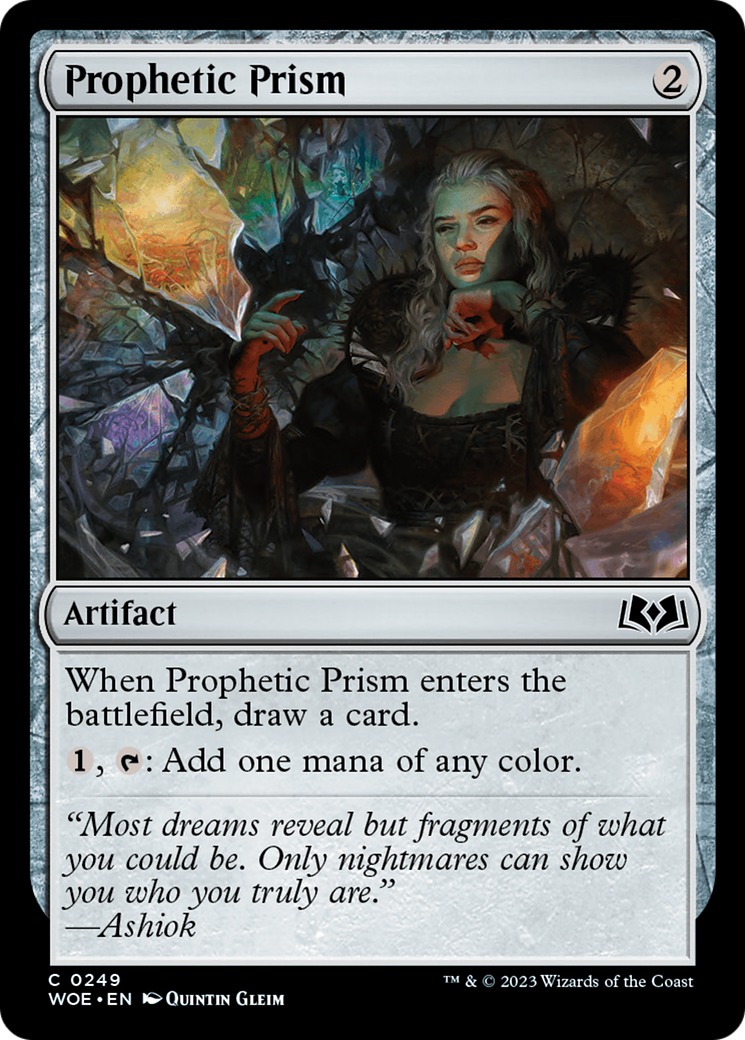 Prophetic Prism [Wilds of Eldraine] | Golgari Games