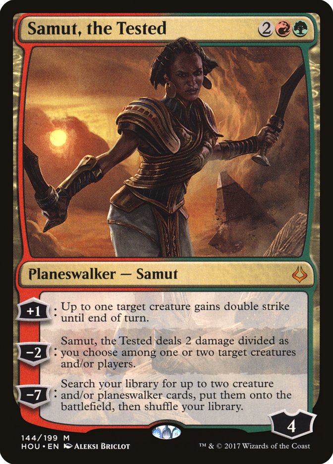 Samut, the Tested [Hour of Devastation] | Golgari Games