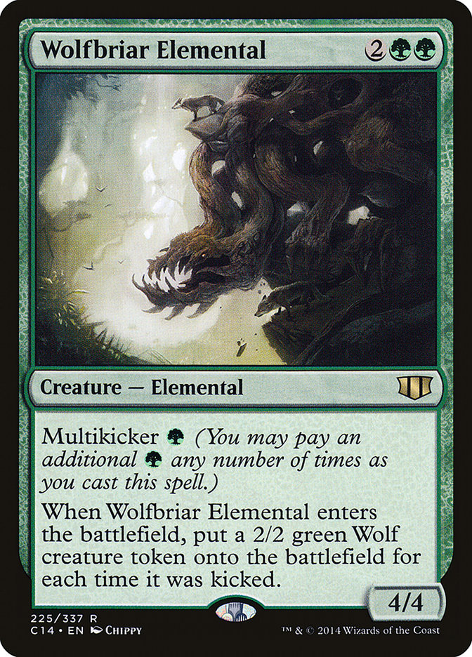 Wolfbriar Elemental [Commander 2014] | Local Legends