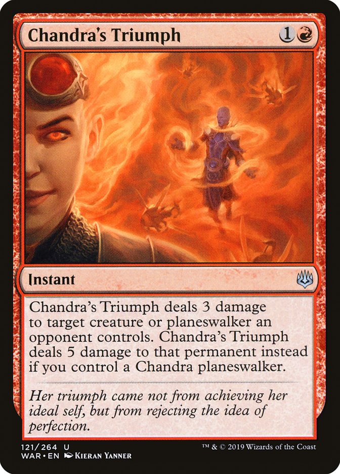 Chandra's Triumph [War of the Spark] | Local Legends